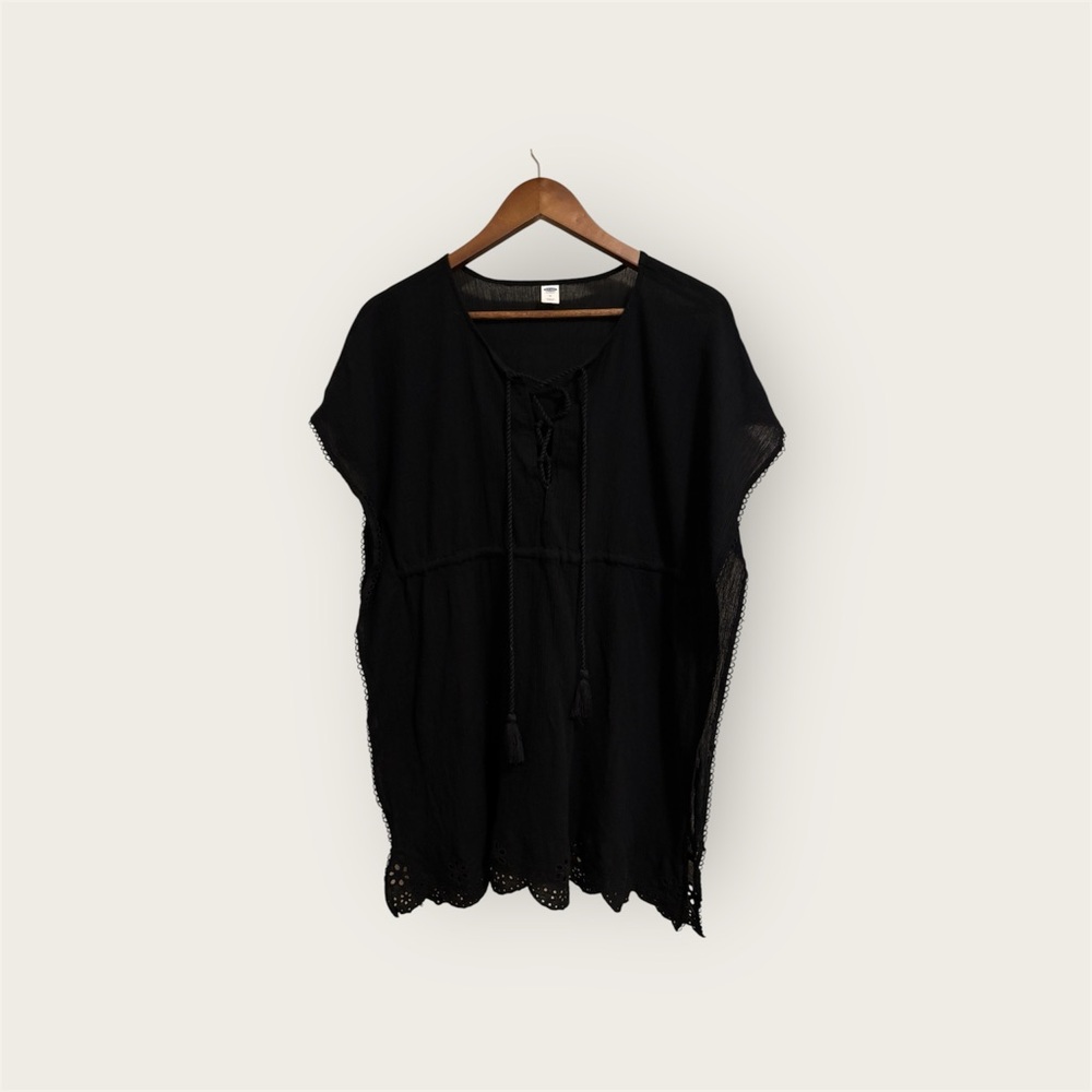 Old Navy Black Swim Coverup